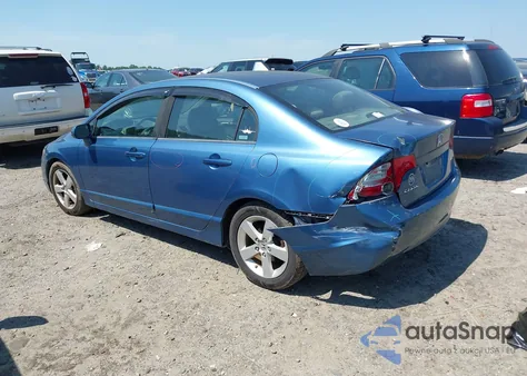 2008 Honda Civic Ex из США, поврежденный, VIN 1HGFA16888L111563